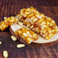 잣엿 2종 250g 합격기원 사탕 강정 옛날엿 과자 전통 디저트 캔디, 1개