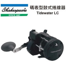 莎士比亞 Shakespeare Tidewater LC碼表型鼓式捲線器, 1個