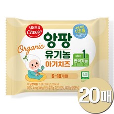 서울우유 유기농 아기치즈, 1단계, 360g, 1개