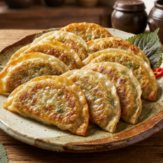 유비푸드 대구 명물 납작만두, 1개, 1kg