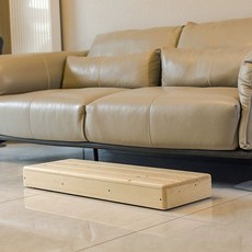 원목 발받침 스텝 계단 다용도 디딤판 발판 강단 싱크대 거치대 히노끼 받침대, A1-YJ+1CF 80 x 30x10cm