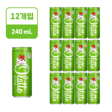 오라떼 애플, 240ml, 12개