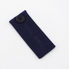 천타입 바지 후크 단추형 허리 늘리기 조절 정장 슬랙스 바지 수선, D0274. 네이비, 1개