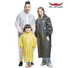 골프우비 캠핑 우비 내구성 우의 eva 비옷 레인코트 골프 튼튼한 싸이클, 아동 화이트