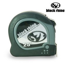 Black Rhino 專業雙面捲尺 25英呎/7.5M 雙面刻度 自動鎖定, 1個, 黑