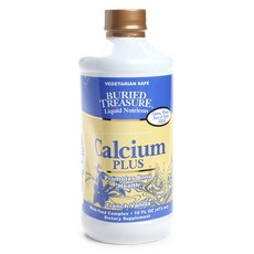 BURIED TREASURE 藍莓鈣質補充液, 473ml, 1瓶, 法國香草口味