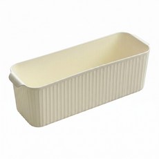 다용도 PP 직사각 책상 서랍 화장품 소품 수납 정리함, 1개, 화이트 스몰 - 29.7x10x9.6cm 1개, 화이트 스몰 - 29.7x10x9.6cm
