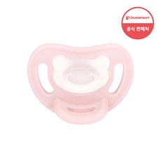 더블하트 쪽쪽이 소프트버디 스윗드림 실리콘, M, 스윗핑크, 1개