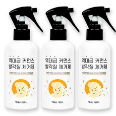 역대급커먼스 발각질 제거제 풋 필링 스프레이, 1개입, 3개, 200ml