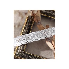 퀼트스타 송송이 면자수레이스_화이트 113, 1개, 화이트