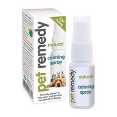 공식수입원 PR 펫레미디 내추럴 카밍스프레이 반려동물 고양이 강아지 심신안정 여행용 허브 스프레이 15ml, 1개