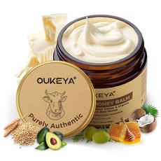 OUKEYA 바세린 프로폴리스 꿀 멀티 크림 | 상쾌한 보습 얼굴과 바디 겸용, 1개, 50g