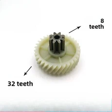 델리 9904 33040 S220 34251 종이 분쇄기 기어에 적합, 03 8 teeth and 32 teet