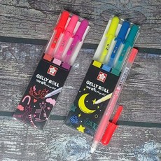 사쿠라 다꾸 필수템 겔리롤 문라이트 3종세트 wis+4758XA, B 3본세트