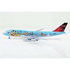 SQ Wings 日本航空 Japan Airlines B747-400 JA8083 米老鼠 1:200 飛機模型 合金材質 精緻收藏, 1個