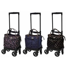 【海夫健康生活館】勝邦福樂智 日本SHIMA Melody ToTo 購物車 助行車, 1個, 花菱NB