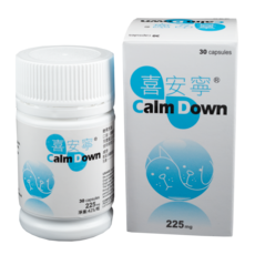 喜安寧 Calm Down 膠囊 225mg 30粒, 1個, 情緒, 30份