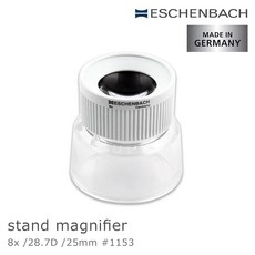 Eschenbach 宜視寶 8x/28.7D/25mm 德國製立式杯型齊焦非球面高倍放大鏡 #1153, 1個