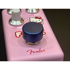 效果器踩釘帽 鋁合金金屬腳踏, 1個, 藍色