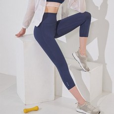 피트인 파워업 시크릿 레깅스 7부 네이비_P369419434 339762