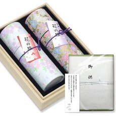 11853894 절향 법당향 향 제사향 사찰향 조의 선물용 편백나무 상자 꽃 비교 2종 백단 외부 장식 조문 포함 일본 제조 연기 적게 불단용 법요 일주기, 꽃 비교 2종 (포장 외부에 노리시), 조의문 포함