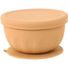 홍스마마 실리콘 펌킨 흡착볼 스낵뚜껑 밀폐뚜껑 세트, 1개, 애쉬오렌지