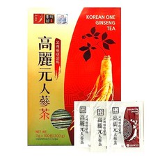 고려원인삼 인삼차(지함) 설 추석 명절 거래처 효도 선물세트, 3g, 100개입, 1박스