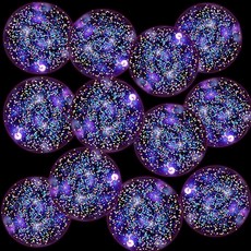 Vertintong 12팩 30.5cm(12인치) 야광 LED 비치볼 점보 컨페티 글리터 공기 주입식 볼 수영장 파티 수영장 여름용(실버), 다채로운 색상