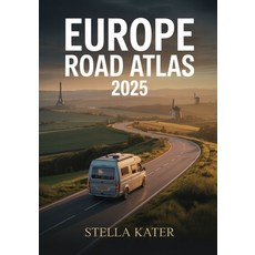 (英文圖書)Europe Road Atlas 2025: Comprehensive Detailed Maps and Routes for Students Tr... 平裝版, Independently Published, 英文