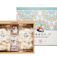 하늘한과 난설헌 찹쌀 유과 + 꿀약과 세트, 750g, 1세트
