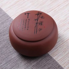 차통 이싱 자사 찻잎 보관통 다호 차호 보관함 티박스 카페 보이차, 1개, A-죽