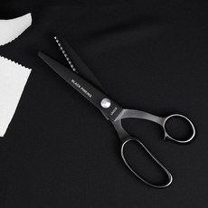 포에스 유니크 블랙 핑킹가위, 1개