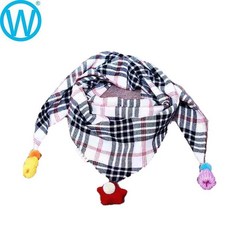 韓版格紋三角披肩 秋冬兒童圍脖 圍巾 口水巾 三角巾