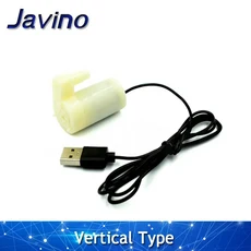 DC3-5V USB 저소음 브러쉬리스 모터 펌프 DIY 키트용 미니 마이크로 수중 120L/H, [04] Vertical Type, 04 Vertical Type
