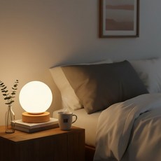 히즈엔 led 무드등 취침등 인테리어 조명, 3톤 컬러변환(다단계 밝기 조절)