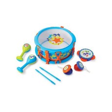 Kidoozie 마이 퍼스트 드럼 세트 아동용 악기 6종 세트, Kidoozie 마이 퍼스트 드럼 세트, 아동용 악기