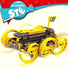 아카데미 과학교재 하프휠 로봇 학습 기계 인형 장난감 엔진 자동화 실험 키트 교육 용, 본상품