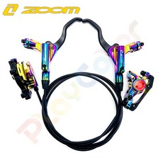 ZOOM HB-875RD CNC 鋁合金 油壓碟煞 組 (一車份) 炫彩, 1個