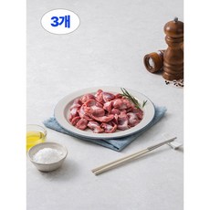 차이푸드 근위(닭모래집) 국내산 냉동1kg, 3개, 1kg