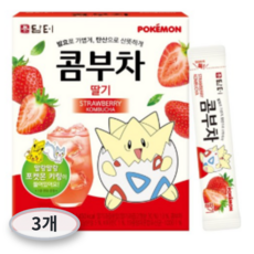 담터 포켓몬 콤부차 딸기 30개, 5g, 3개, 30개입