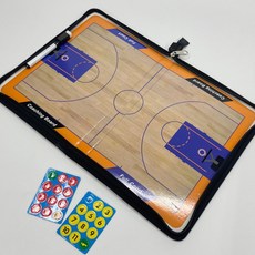 농구 전술판 작전보드 훈련도구 자석 코치용