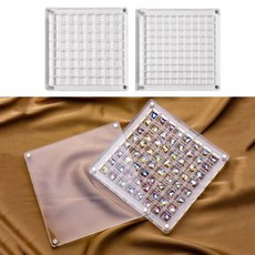 64칸 보관함 소품 대용량 전시함 케이스 투명 조개-14900EA