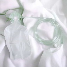 리저브 소아용 산소마스크 백형 O2 Mask Bag 네불라이저 흡입기 기관지건강 환절기필수, 1개