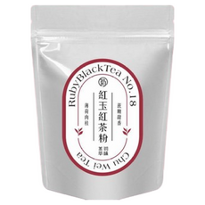 紅玉紅茶粉 無糖 低溫研磨 烘焙用 200目細度 可直接沖泡 紅玉 台茶18號 日月潭紅茶, 100g