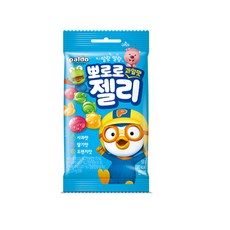 말랑말랑 과일맛 젤리 6가지모양 3가지맛, 53g, 1개