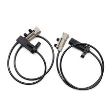 Ynovvo ABS 휠 속도 센서 후면 왼쪽 및 오른쪽 핏 지프 그랜드 체로키 2005-2010 커맨더 2006-2010용 교체 # 56044146AA 56044146AB