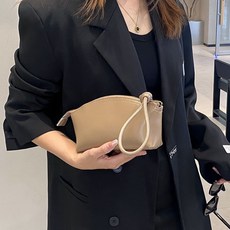 카라몰리 미니 가죽 가방 여행용 화장품 생리대 파우치