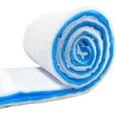 필터 치실 연마 패드 어항 및 수족관 필터용 흰색/파란색 1피트 x 10피트 (10 평방피트), 흰색 / 파란색, 1'x10' (10 제곱피트)