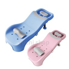 兒童洗頭椅 摺疊幼兒洗髮躺椅 嬰兒沐浴椅 附洗頭槽 適合1-14歲兒童, 1個, (升級款-含洗頭槽)可愛粉