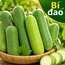 국내재배 베트남호박 Bi Dau 신선호박 베트남요리 호박국 볶음용 채소, 1박스, 1kg내외